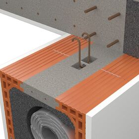 Verankerung in der Stahlbeton-Decke
