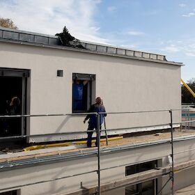 LEDL Montage auf Baustelle