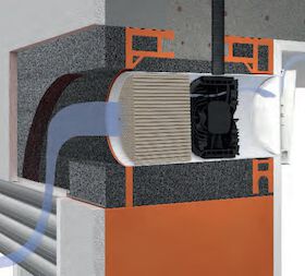 Luftkanal Pluggit Laibungskanal Sturz