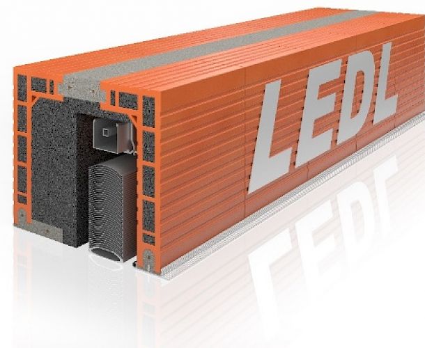 ISO Ziegel Raffstorekasten